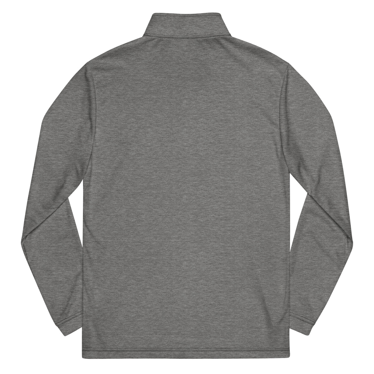Gray long-sleeve pullover on a white background